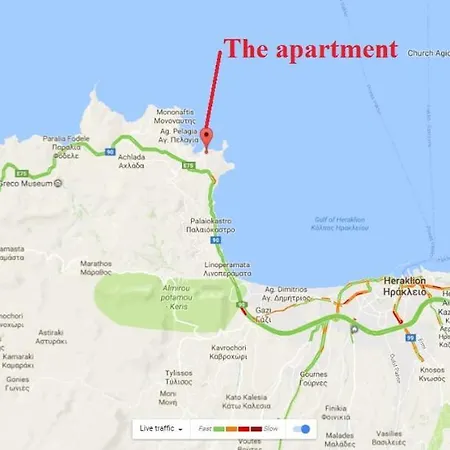 Apartmán Cretan Experiences Agia Pelagia Exteriér fotografie